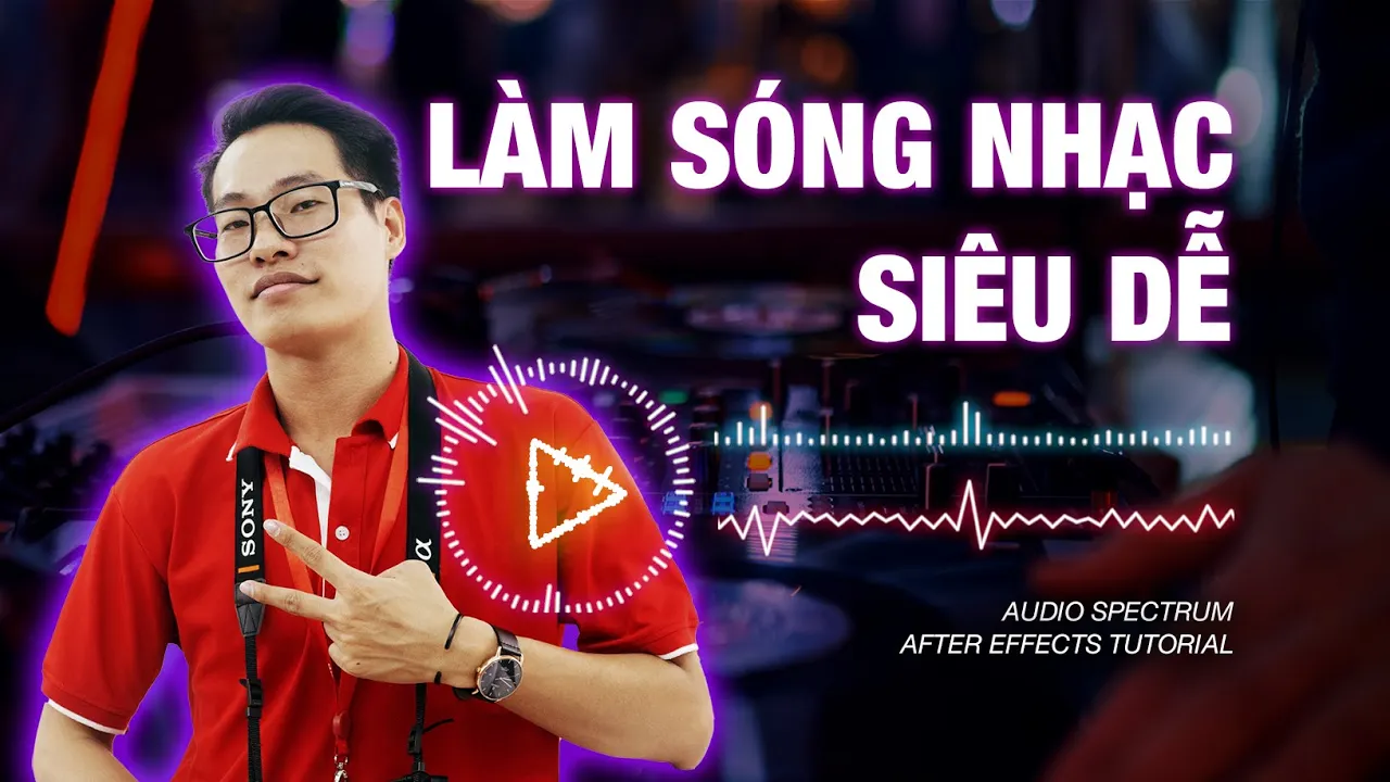 [Hướng Dẫn] Cách Làm Sóng Nhạc (Audio Spectrum) Cực Dễ Bằng After Effects
